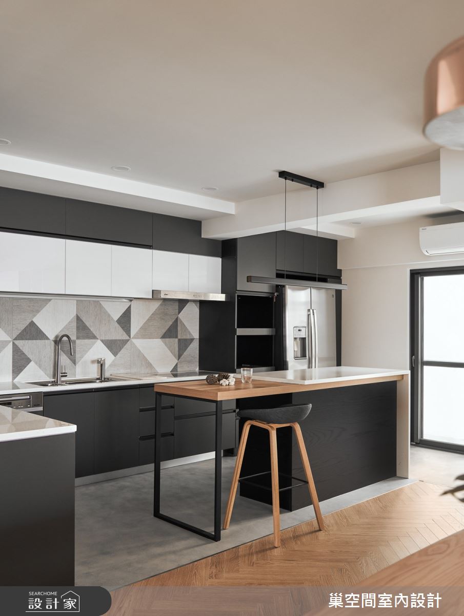 43坪老屋(16~30年)＿休閒風廚房案例圖片＿巢空間室內設計＿巢空間_13之26