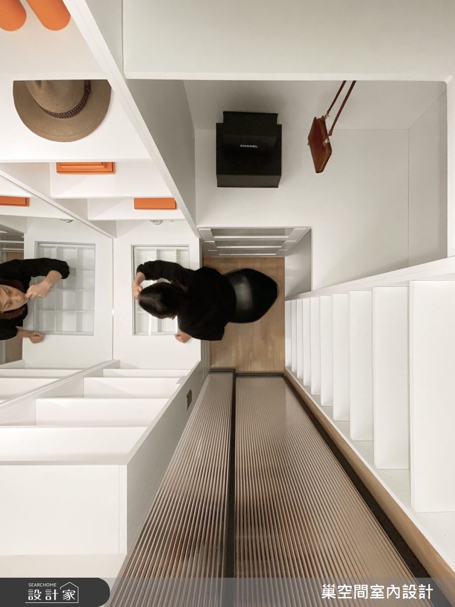 43坪老屋(16~30年)＿休閒風更衣間案例圖片＿巢空間室內設計＿巢空間_13之34