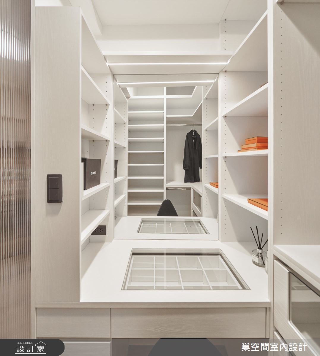 43坪老屋(16~30年)＿休閒風更衣間案例圖片＿巢空間室內設計＿巢空間_13之33