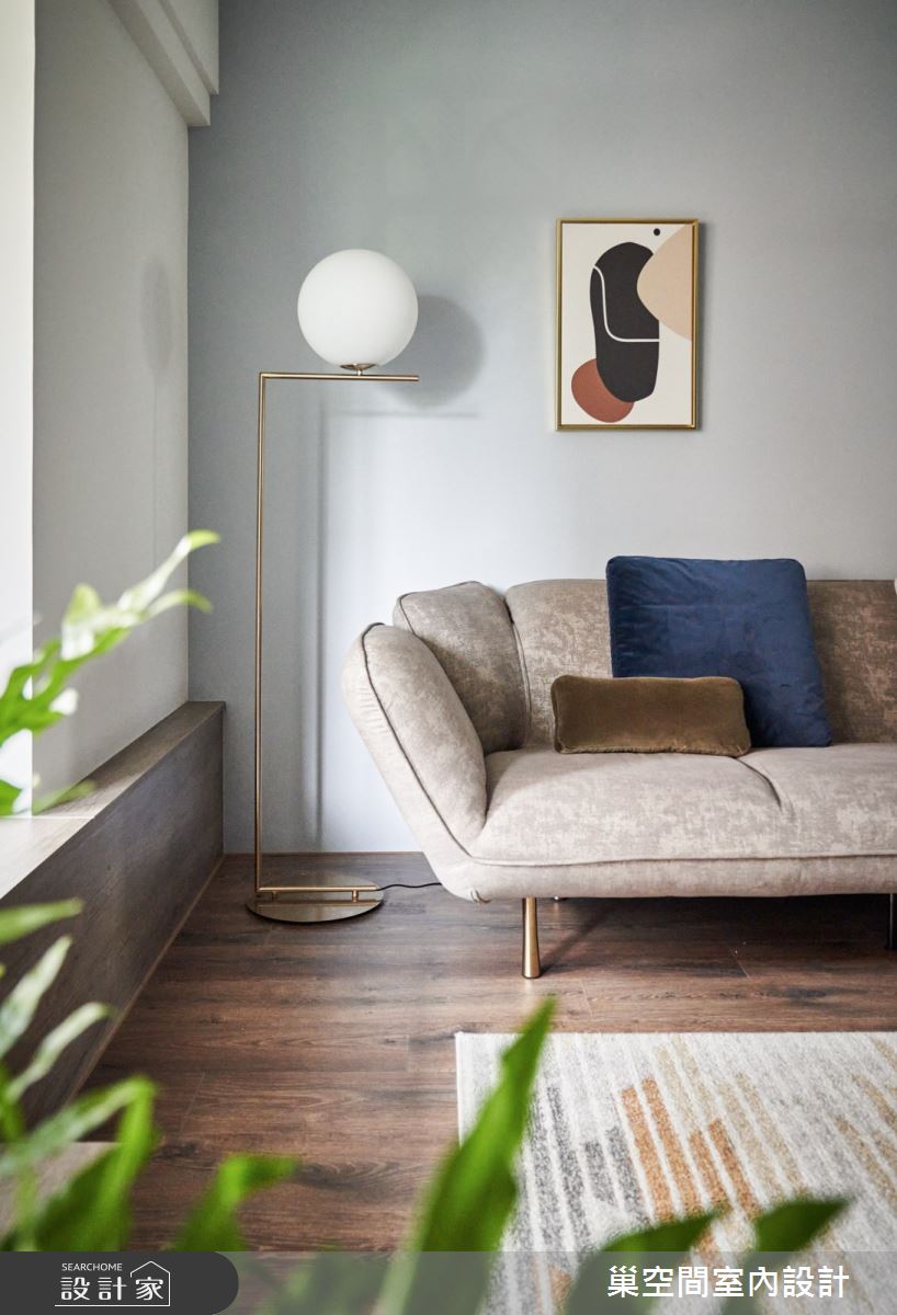 35坪老屋(31~40年)＿現代風客廳案例圖片＿巢空間室內設計＿巢空間_14Bon Appétit之4
