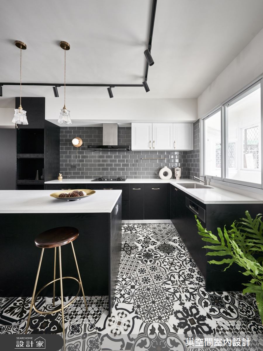 35坪老屋(31~40年)＿現代風餐廳廚房吧檯案例圖片＿巢空間室內設計＿巢空間_14Bon Appétit之12