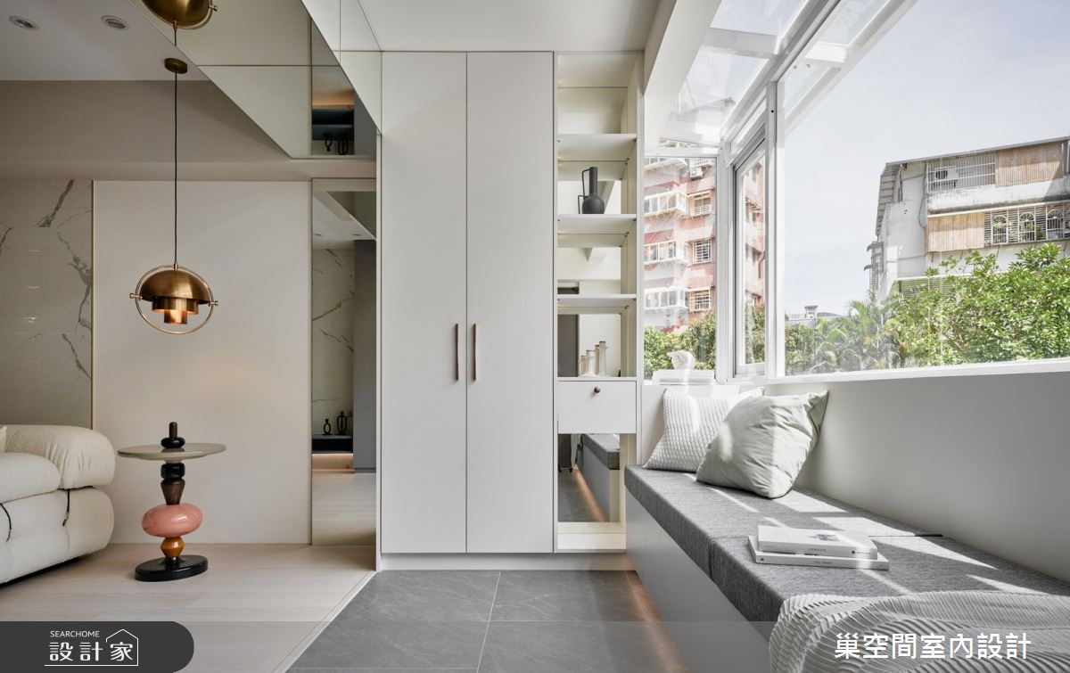 30坪老屋(31~40年)＿現代風客廳案例圖片＿巢空間室內設計＿巢空間_15對映 Antipode之2