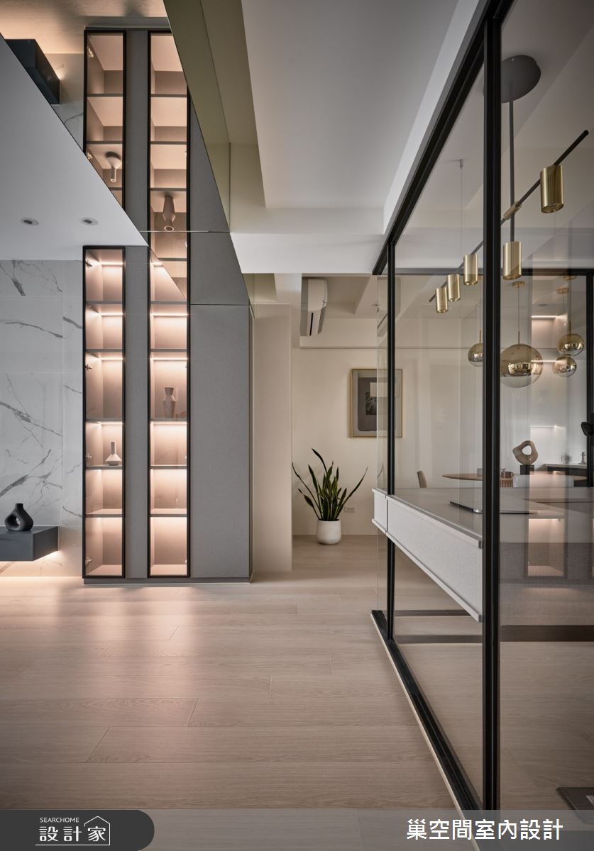 30坪老屋(31~40年)＿現代風客廳案例圖片＿巢空間室內設計＿巢空間_15對映 Antipode之13