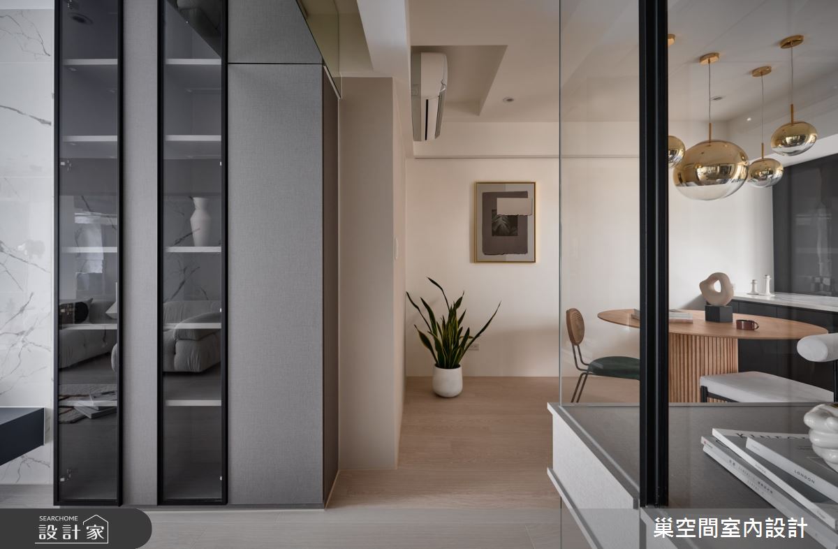 30坪老屋(31~40年)＿現代風客廳案例圖片＿巢空間室內設計＿巢空間_15對映 Antipode之14