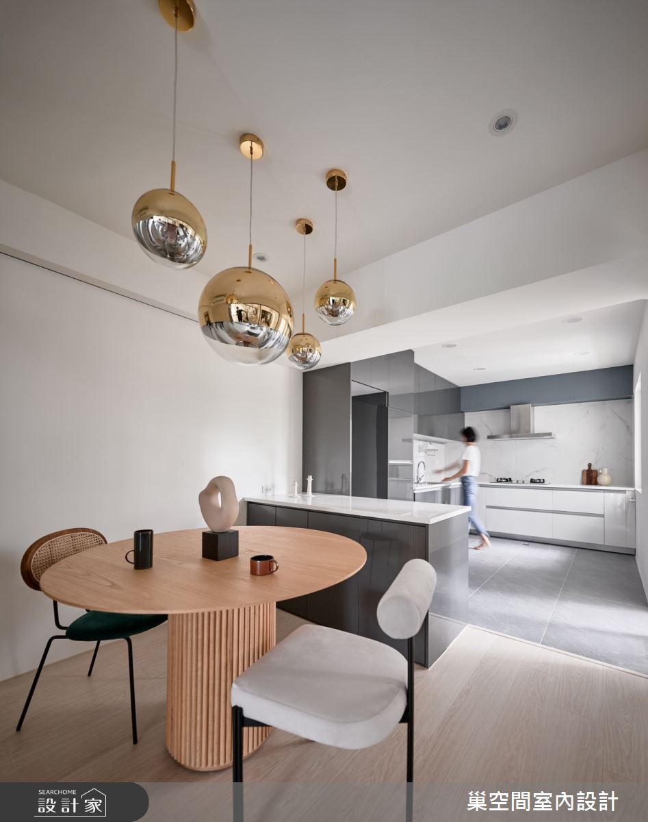 30坪老屋(31~40年)＿現代風餐廳案例圖片＿巢空間室內設計＿巢空間_15對映 Antipode之17