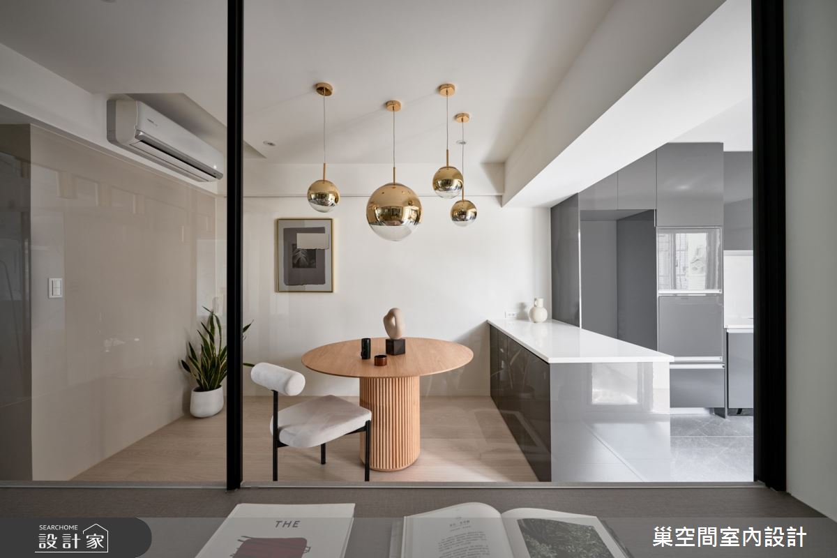 30坪老屋(31~40年)＿現代風餐廳案例圖片＿巢空間室內設計＿巢空間_15對映 Antipode之16