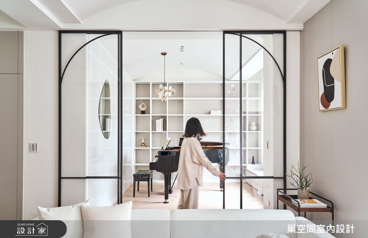 25坪中古屋(5~15年)＿北歐風多功能室案例圖片＿巢空間室內設計＿巢空間_16Free Form 釋放之23
