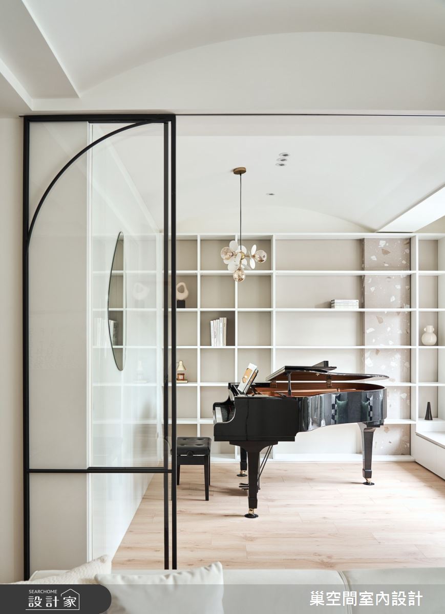 25坪中古屋(5~15年)＿北歐風多功能室案例圖片＿巢空間室內設計＿巢空間_16Free Form 釋放之25