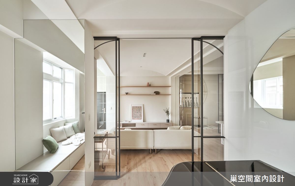 25坪中古屋(5~15年)＿北歐風案例圖片＿巢空間室內設計＿巢空間_16Free Form 釋放之27