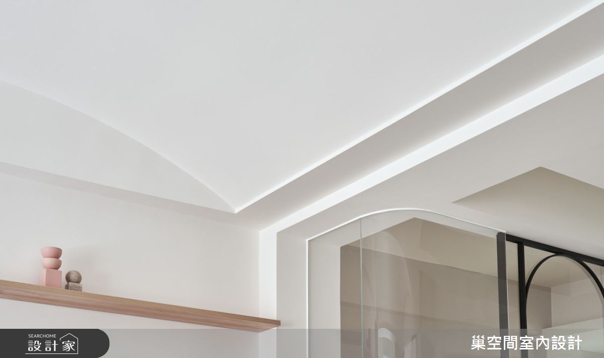 25坪中古屋(5~15年)＿北歐風案例圖片＿巢空間室內設計＿巢空間_16Free Form 釋放之12