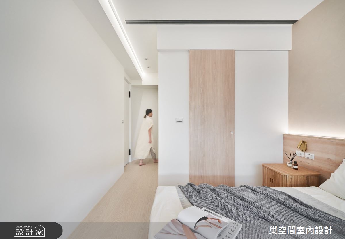 19坪新成屋(5年以下)＿現代風臥室案例圖片＿巢空間室內設計＿巢空間_17Caché 隱之29