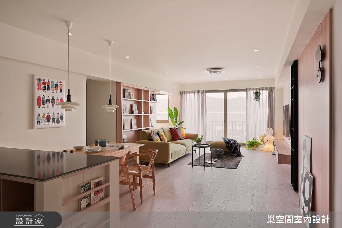 34坪老屋(16~30年)＿北歐風餐廳案例圖片＿巢空間室內設計＿巢空間_18成熟大人の童趣學 Childishness之2
