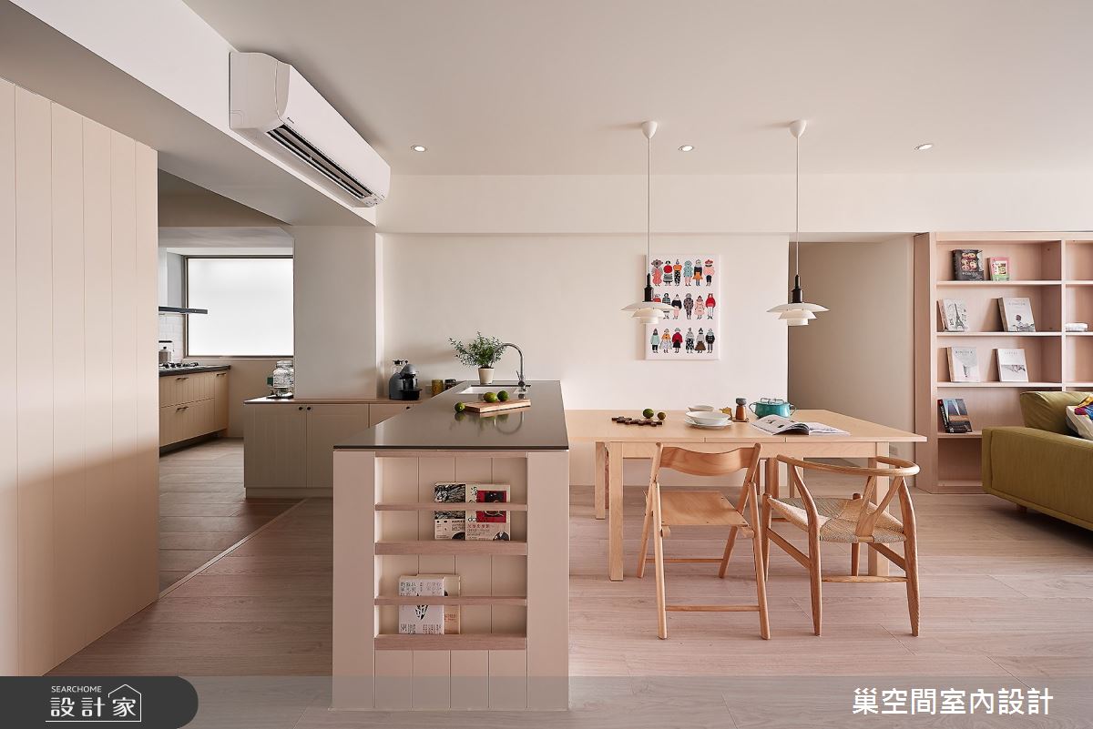 34坪老屋(16~30年)＿北歐風餐廳案例圖片＿巢空間室內設計＿巢空間_18成熟大人の童趣學 Childishness之3