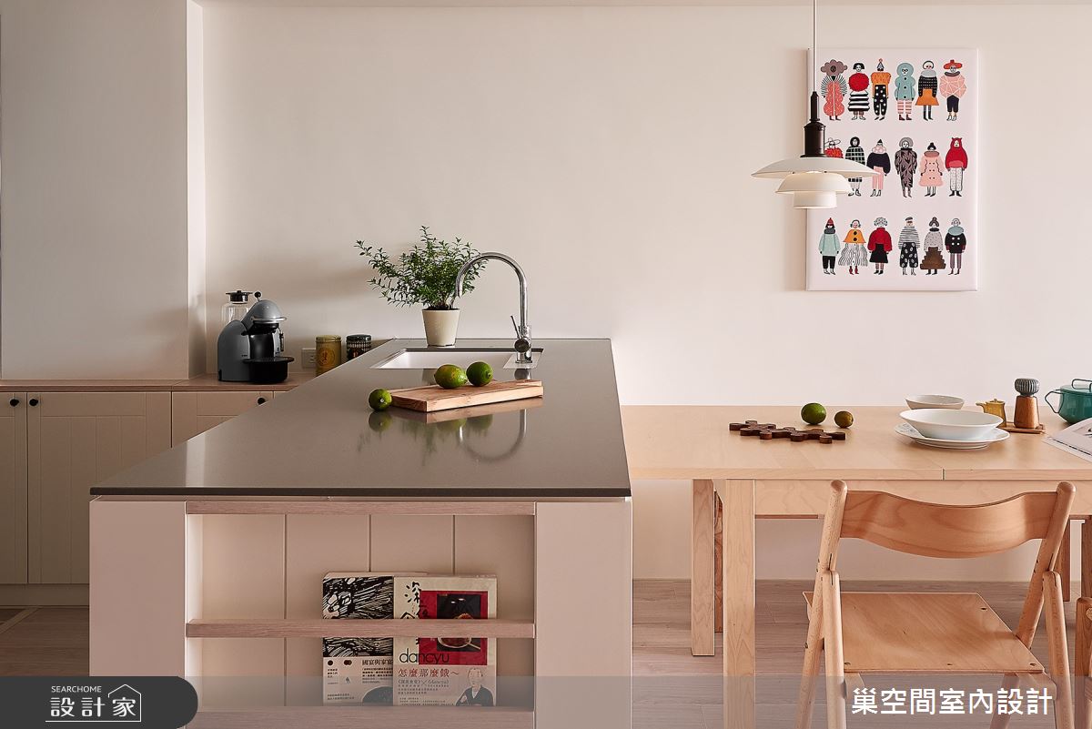 34坪老屋(16~30年)＿北歐風餐廳案例圖片＿巢空間室內設計＿巢空間_18成熟大人の童趣學 Childishness之4