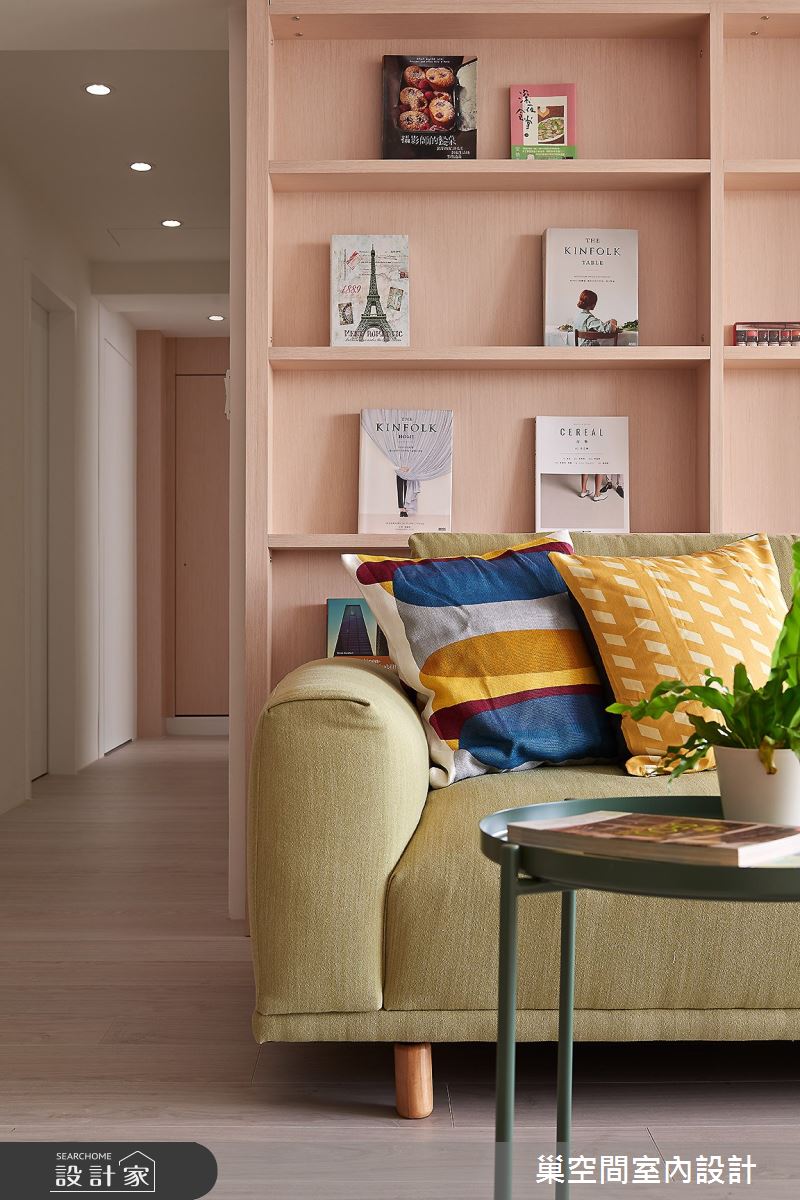 34坪老屋(16~30年)＿北歐風客廳案例圖片＿巢空間室內設計＿巢空間_18成熟大人の童趣學 Childishness之7