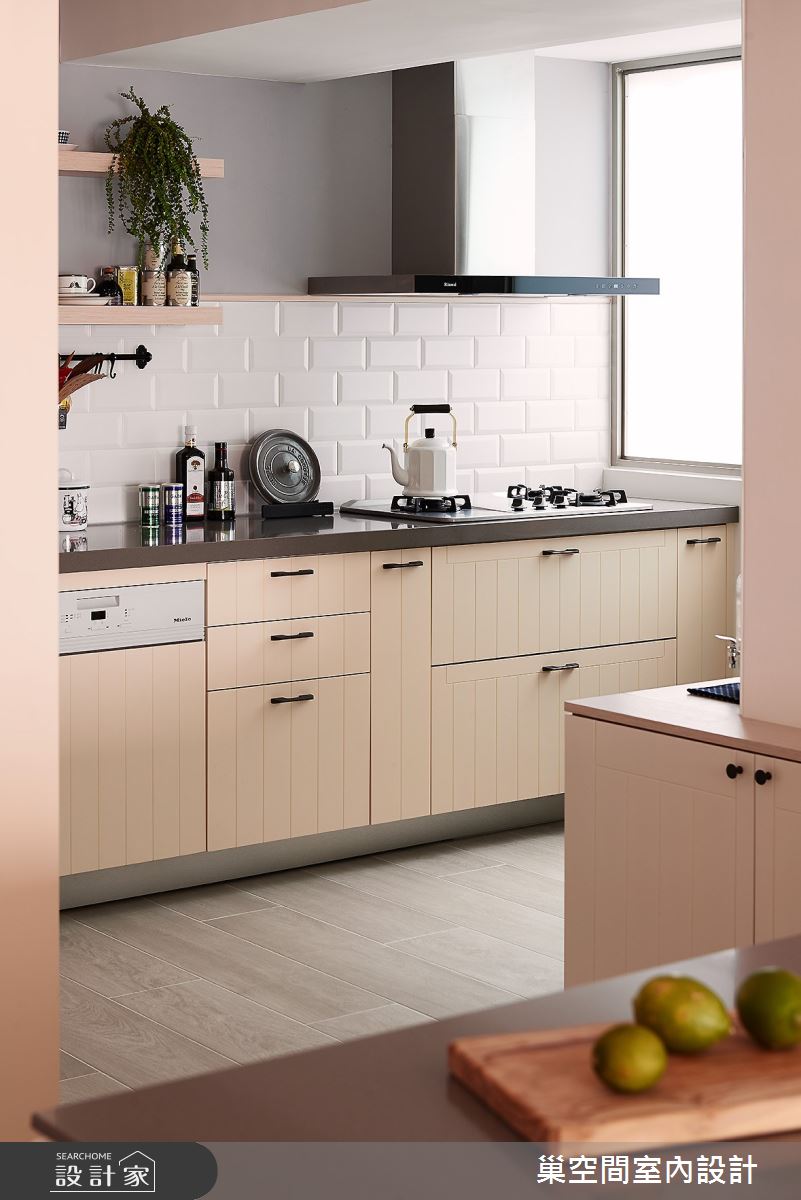34坪老屋(16~30年)＿北歐風廚房案例圖片＿巢空間室內設計＿巢空間_18成熟大人の童趣學 Childishness之15