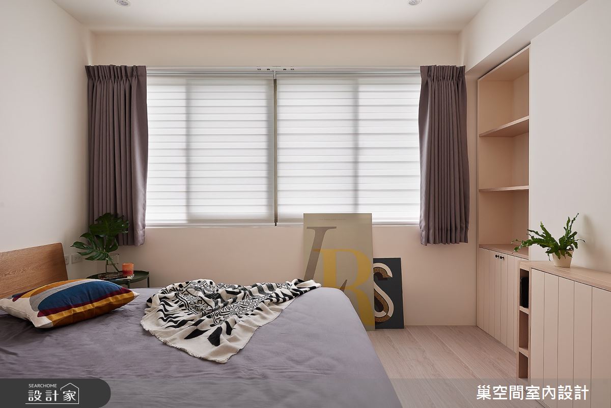 34坪老屋(16~30年)＿北歐風臥室案例圖片＿巢空間室內設計＿巢空間_18成熟大人の童趣學 Childishness之17