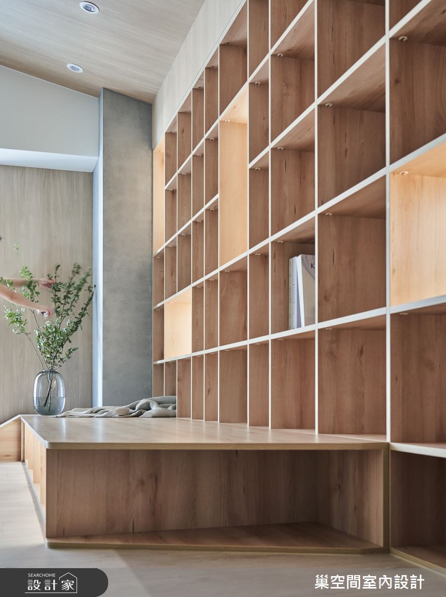 33坪中古屋(5~15年)＿混搭風客廳案例圖片＿巢空間室內設計＿巢空間_20Revive 大地聚場之8