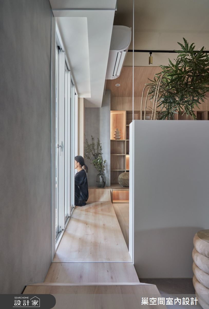 33坪中古屋(5~15年)＿混搭風客廳案例圖片＿巢空間室內設計＿巢空間_20Revive 大地聚場之7