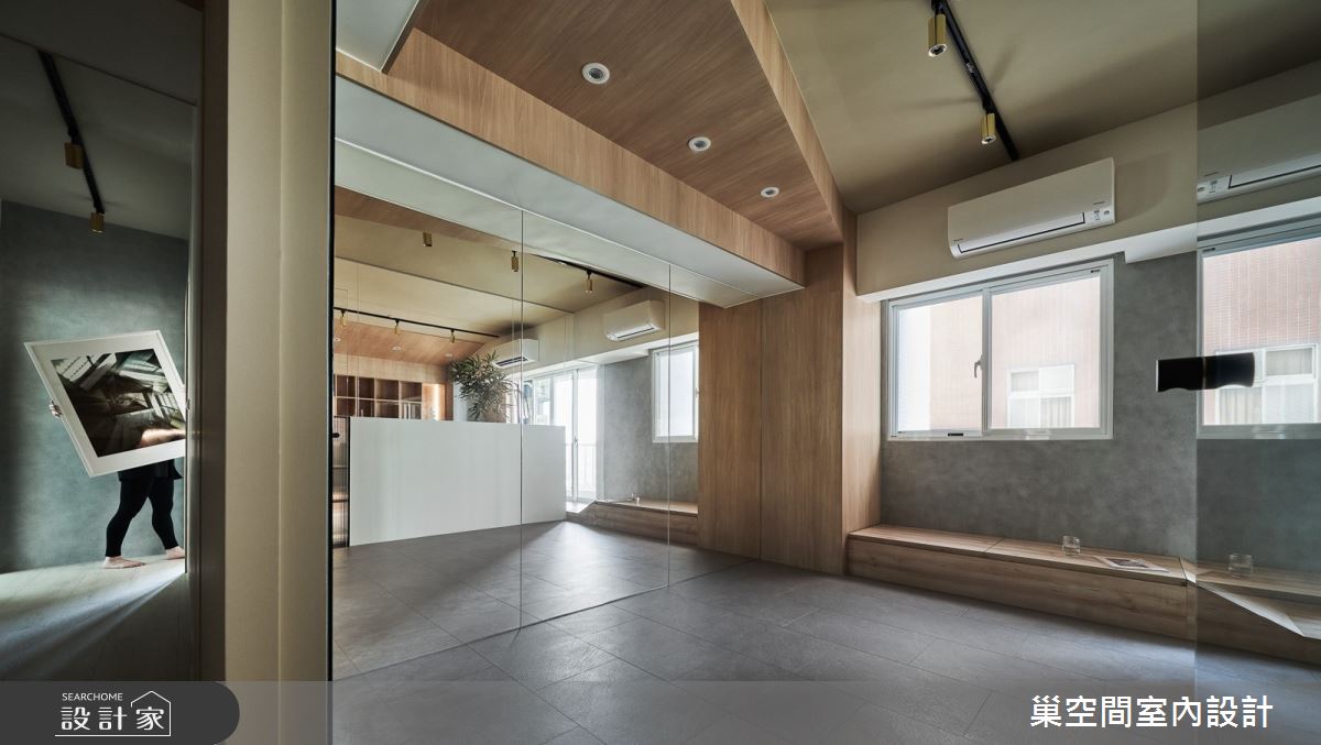 33坪中古屋(5~15年)＿混搭風多功能室案例圖片＿巢空間室內設計＿巢空間_20Revive 大地聚場之17