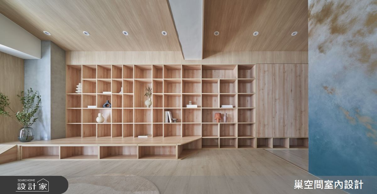 33坪中古屋(5~15年)＿混搭風客廳案例圖片＿巢空間室內設計＿巢空間_20Revive 大地聚場之2