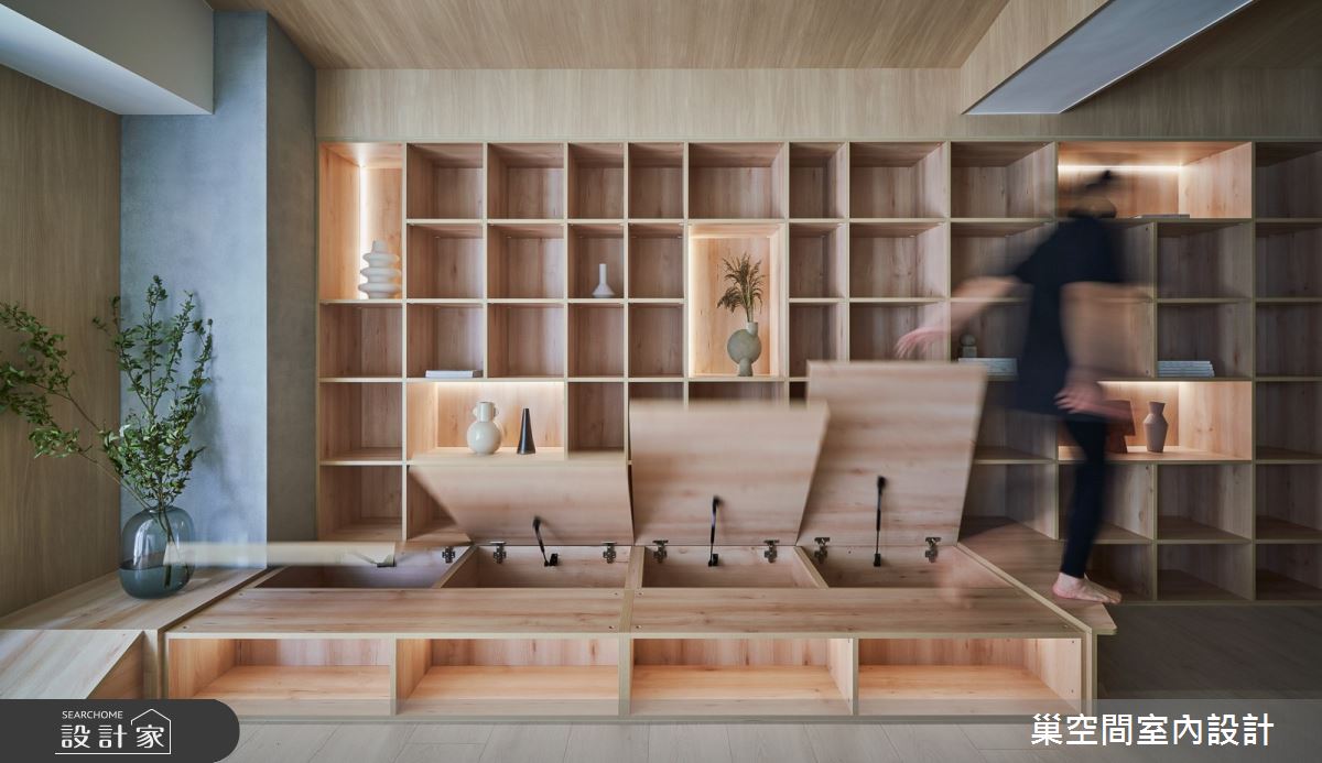 33坪中古屋(5~15年)＿混搭風客廳案例圖片＿巢空間室內設計＿巢空間_20Revive 大地聚場之9