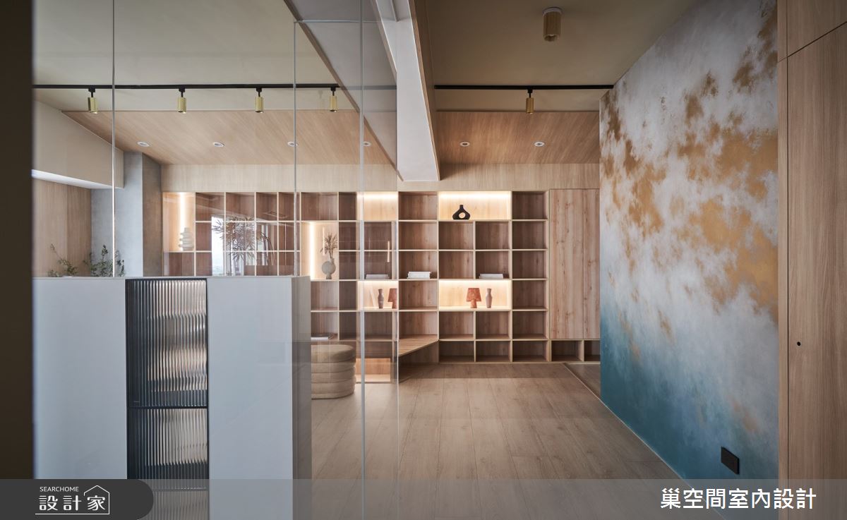 33坪中古屋(5~15年)＿混搭風走廊案例圖片＿巢空間室內設計＿巢空間_20Revive 大地聚場之12