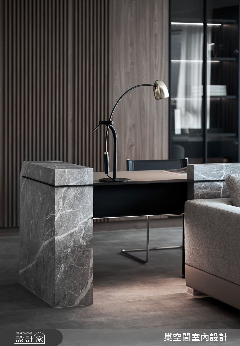 70坪中古屋(5~15年)＿現代風書房案例圖片＿巢空間室內設計＿巢空間_21初生 Riverside Abode之10