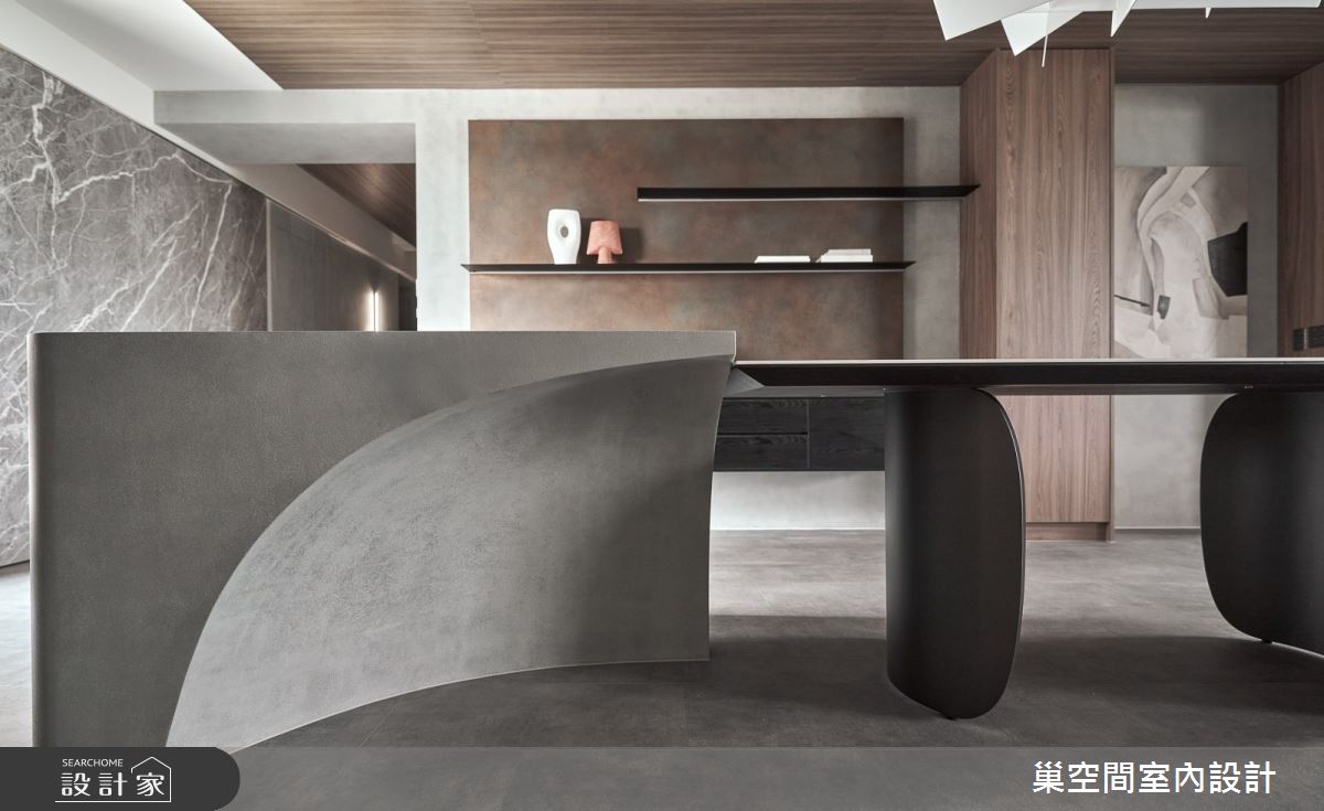 70坪中古屋(5~15年)＿現代風餐廳案例圖片＿巢空間室內設計＿巢空間_21初生 Riverside Abode之20