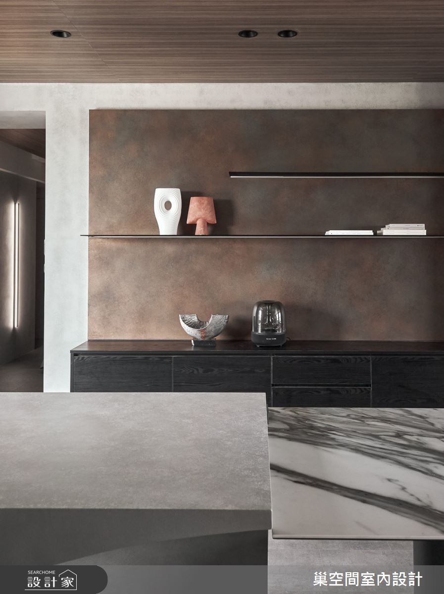 70坪中古屋(5~15年)＿現代風餐廳案例圖片＿巢空間室內設計＿巢空間_21初生 Riverside Abode之26