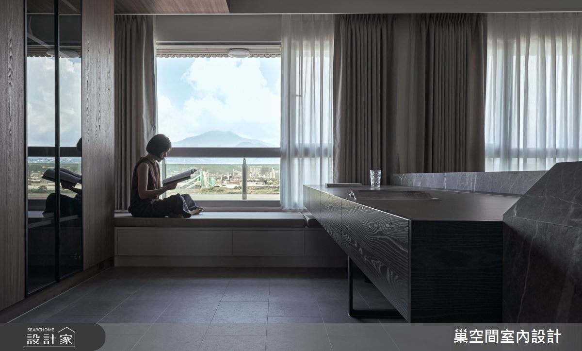 70坪中古屋(5~15年)＿現代風書房案例圖片＿巢空間室內設計＿巢空間_21初生 Riverside Abode之13