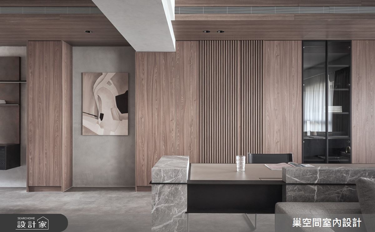 70坪中古屋(5~15年)＿現代風書房案例圖片＿巢空間室內設計＿巢空間_21初生 Riverside Abode之9