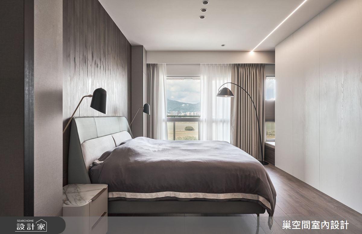 70坪中古屋(5~15年)＿現代風臥室案例圖片＿巢空間室內設計＿巢空間_21初生 Riverside Abode之46