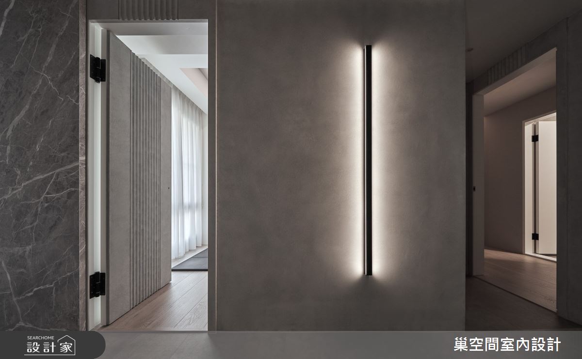 70坪中古屋(5~15年)＿現代風走廊案例圖片＿巢空間室內設計＿巢空間_21初生 Riverside Abode之42