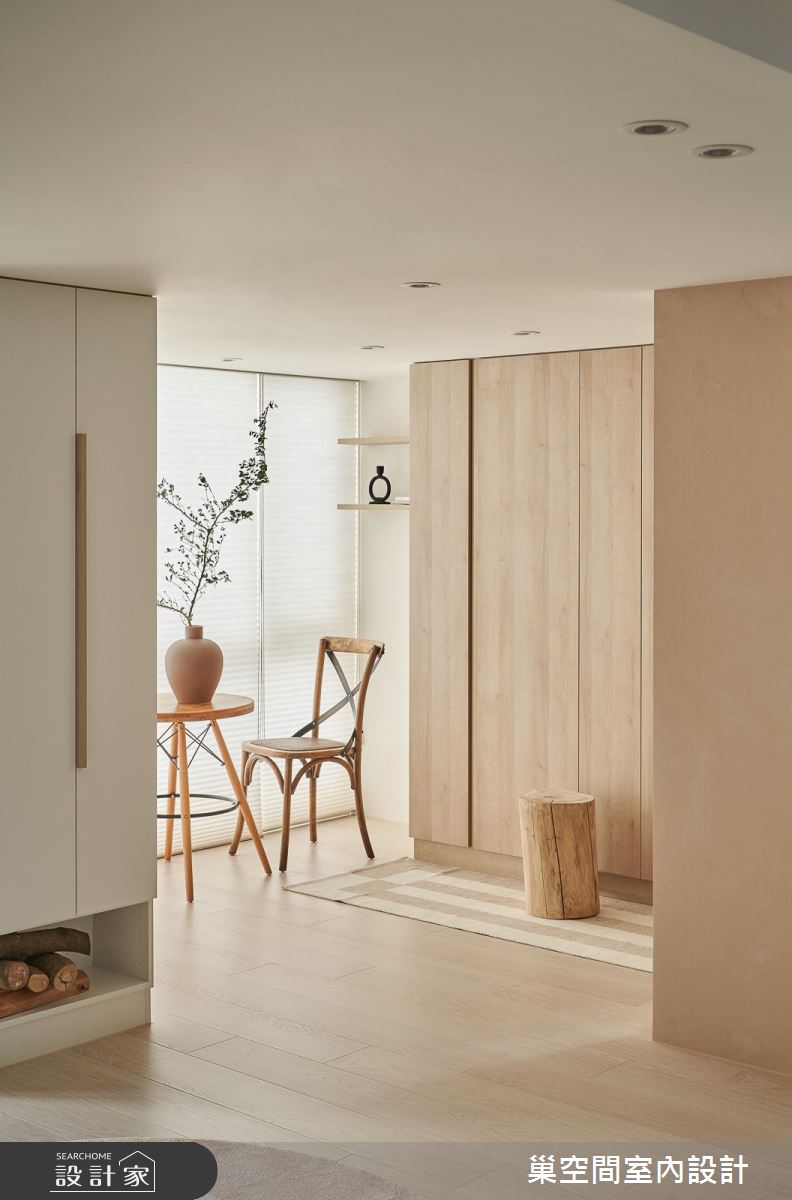 12坪中古屋(5~15年)＿混搭風客廳案例圖片＿巢空間室內設計＿巢空間_22Duet Apartment 浮光屋之11