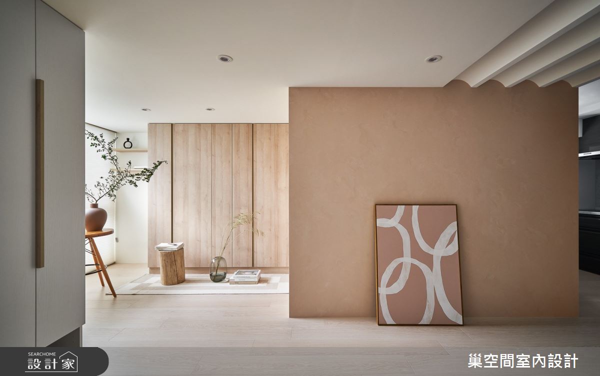 12坪中古屋(5~15年)＿混搭風客廳案例圖片＿巢空間室內設計＿巢空間_22Duet Apartment 浮光屋之10