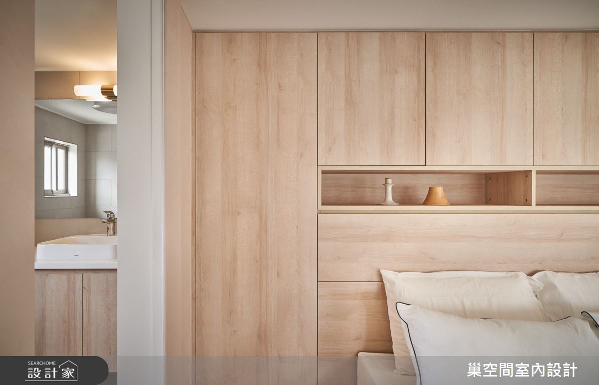 12坪中古屋(5~15年)＿混搭風臥室案例圖片＿巢空間室內設計＿巢空間_22Duet Apartment 浮光屋之39