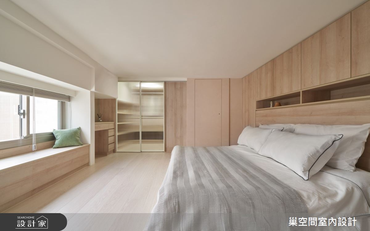 12坪中古屋(5~15年)＿混搭風臥室臥榻案例圖片＿巢空間室內設計＿巢空間_22Duet Apartment 浮光屋之134