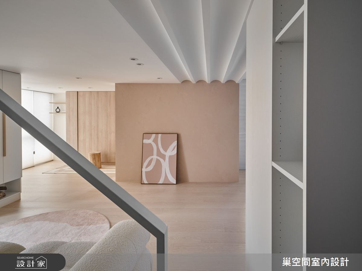 12坪中古屋(5~15年)＿混搭風客廳案例圖片＿巢空間室內設計＿巢空間_22Duet Apartment 浮光屋之35