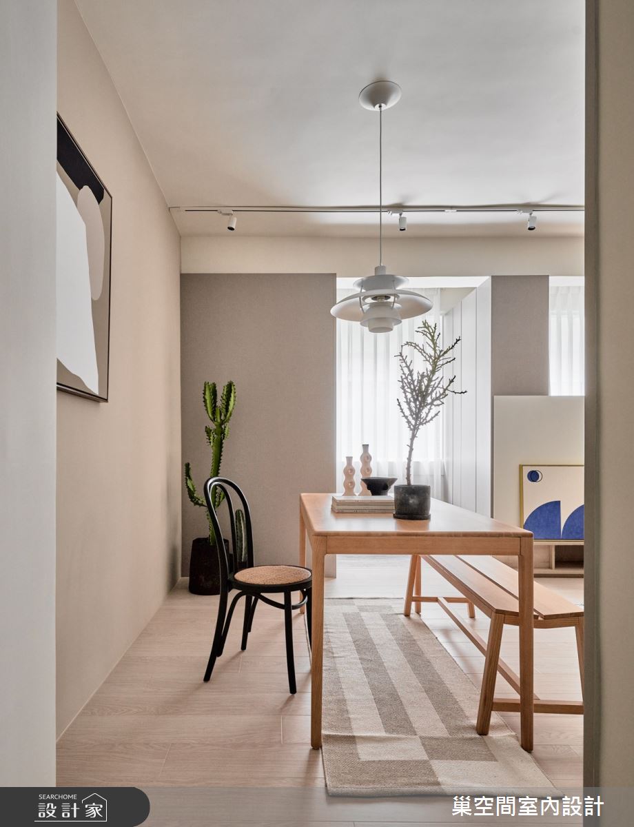 21坪老屋(16~30年)＿療癒風餐廳案例圖片＿巢空間室內設計＿巢空間_23Find Alley 謐靜之10