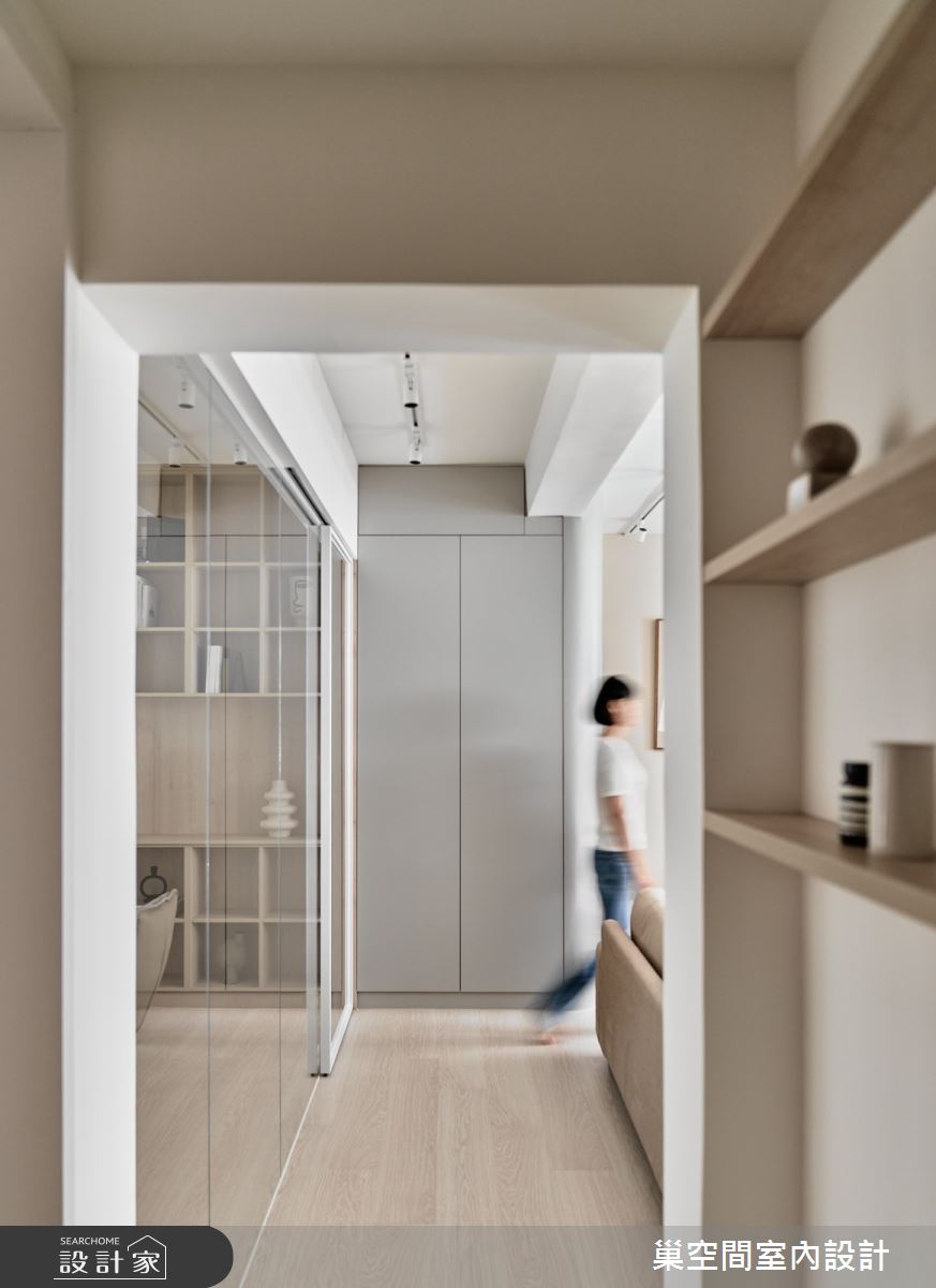 21坪老屋(16~30年)＿療癒風走廊案例圖片＿巢空間室內設計＿巢空間_23Find Alley 謐靜之21