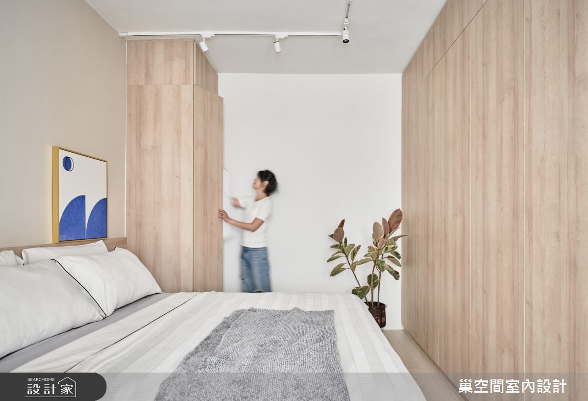 21坪老屋(16~30年)＿療癒風臥室案例圖片＿巢空間室內設計＿巢空間_23Find Alley 謐靜之22