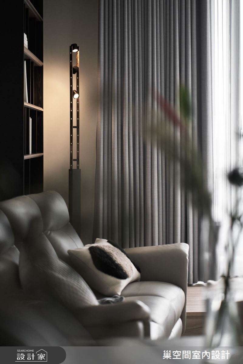 30坪新成屋(5年以下)＿飯店風客廳案例圖片＿巢空間室內設計＿巢空間_24Eternity 恆之15