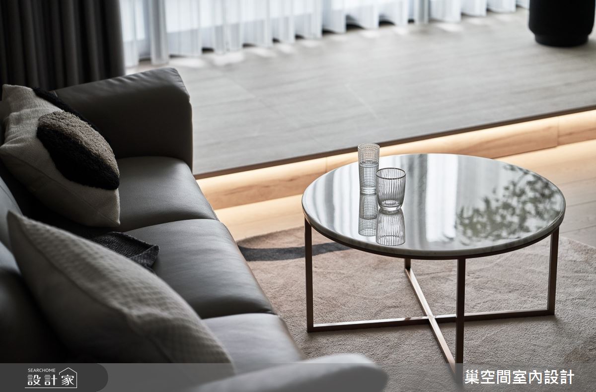 30坪新成屋(5年以下)＿飯店風客廳案例圖片＿巢空間室內設計＿巢空間_24Eternity 恆之16