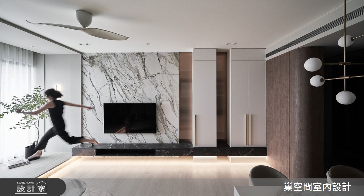 30坪新成屋(5年以下)＿飯店風客廳餐廳案例圖片＿巢空間室內設計＿巢空間_24Eternity 恆之7