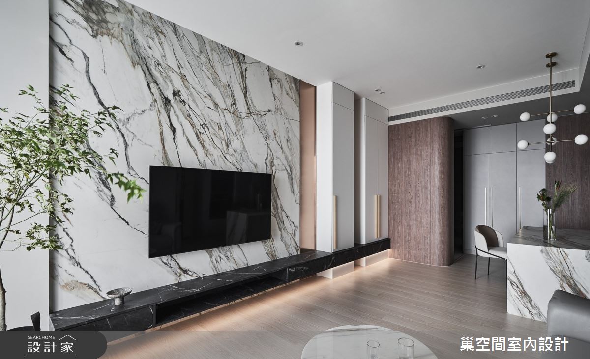 30坪新成屋(5年以下)＿飯店風客廳餐廳案例圖片＿巢空間室內設計＿巢空間_24Eternity 恆之20