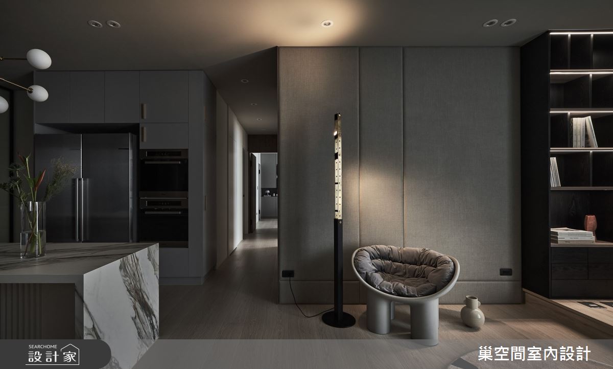 30坪新成屋(5年以下)＿飯店風客廳餐廳案例圖片＿巢空間室內設計＿巢空間_24Eternity 恆之22