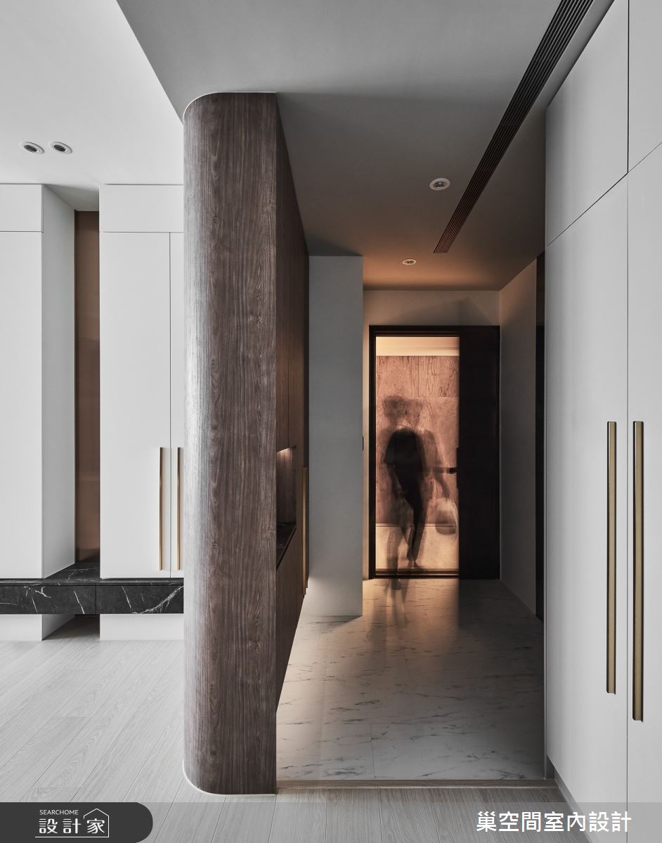 30坪新成屋(5年以下)＿飯店風玄關案例圖片＿巢空間室內設計＿巢空間_24Eternity 恆之1