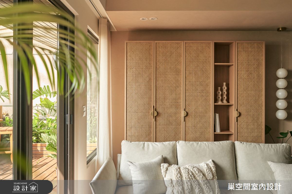 22坪中古屋(5~15年)＿度假風客廳案例圖片＿巢空間室內設計＿巢空間_25之1