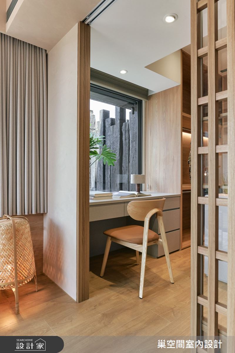 22坪中古屋(5~15年)＿度假風臥室更衣間案例圖片＿巢空間室內設計＿巢空間_25之30